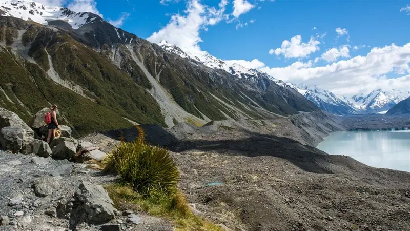 Blue Lakes and Tasman Glacier View Track