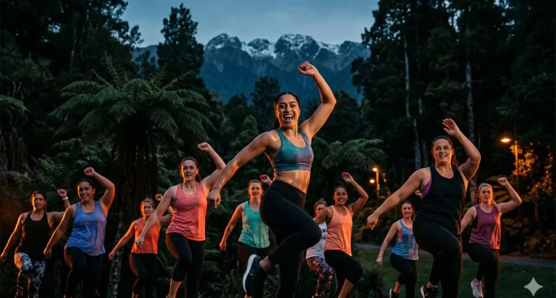 Zumba at Barry Curtis Park